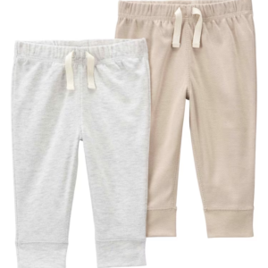 Kit calça de moletom bebê 4 peças mescla multicor | Carter's